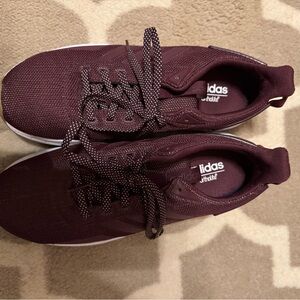 Adidas Women’s Ortholite Deep Burgundy Sneakers